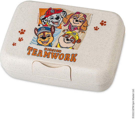 Paw Patrol Детско контейнерче за храна от бамбук 1.2лт Бежов x x 6.5cm