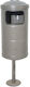 Green City International Metallic Waste Bin 30lt