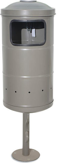 Green City International Metallic Waste Bin 30lt