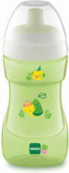 Mam Educational Sippy Cup Silicone Green / White Turtle for 12m+m+ 330ml