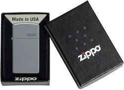 Zippo Slim Αντιανεμικός Αναπτήρας Φλόγας σε Γκρ...