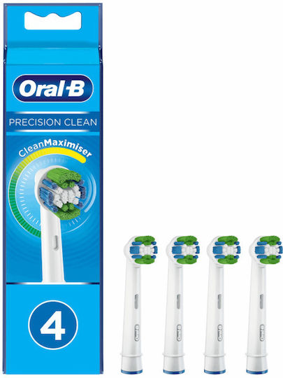Oral-B Precision Clean CleanMaximiser Rezerve Capete Periuță Dinți Electric 316787 4 Buc