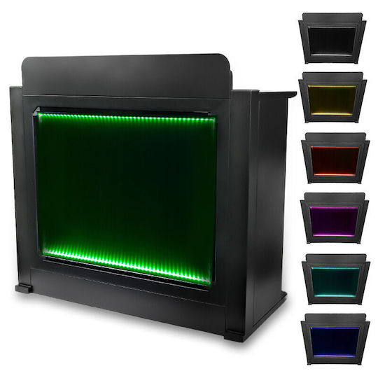 Dna Dj Booth Bk Dj Booth Table Rgb Led Πίνακας Οπίσθιο Φωτισμό