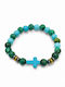 Semi-Precious Stone Cross Bracelet