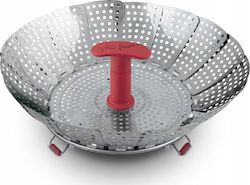 Lamart Foldable Stainless Steel Steam Basket 22cm Vapor Grey Lt7065 Lamart Foldable Stainless Steel Steam Basket 22cm Vapor Grey Lt7065
