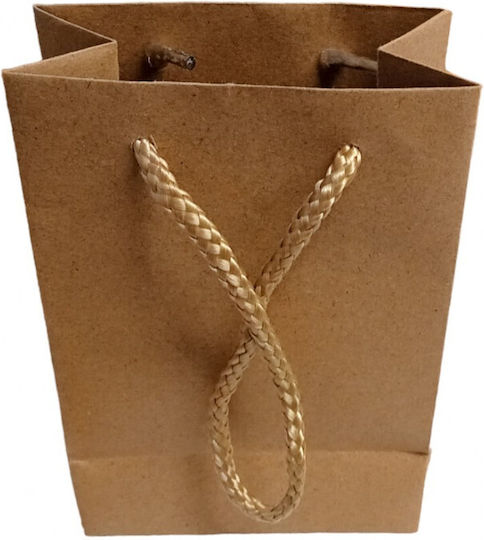 Paper Bag for Gift Brown 18.5x12cm.