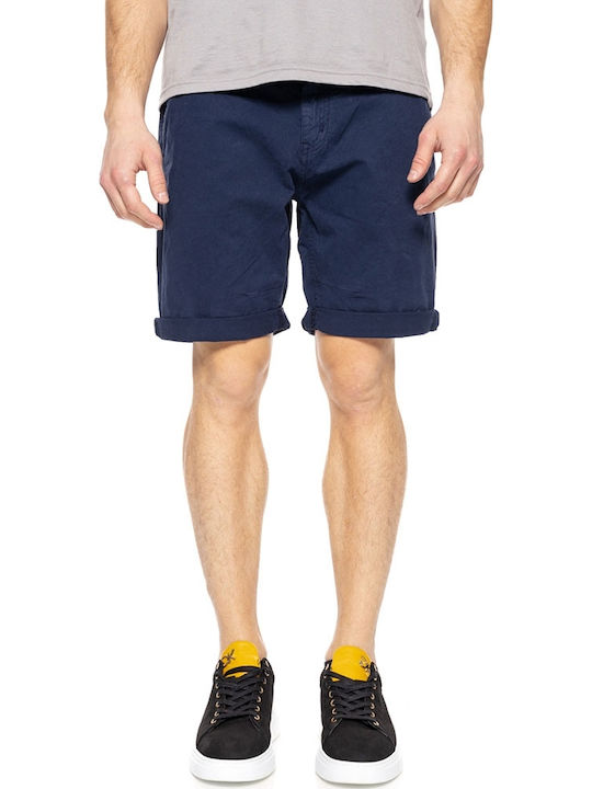 Biston Men's Shorts Chino Blue
