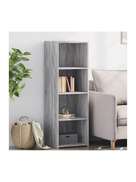 Grey Bookcase 40x41x124cm