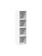 Shelving Unit Floor White 30x41x124cm