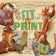 Επιτραπέζιο Παιχνίδι Fit to Print για 1-6 Παίκτες 10+ Ετών (EN) Flatout Games
