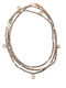 Gregio Necklace Natural Earth Tone Silver 925