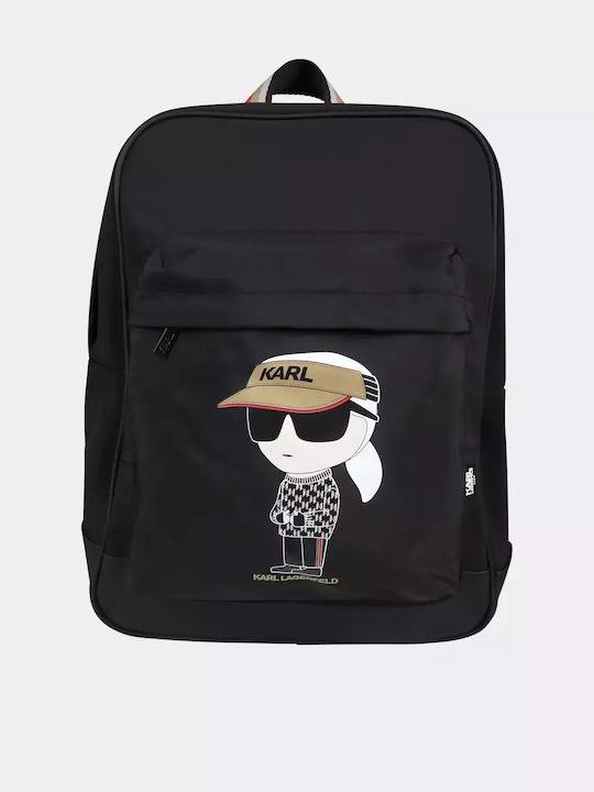 Karl Lagerfeld School Bag Backpack Elementary, Elementary in Black color