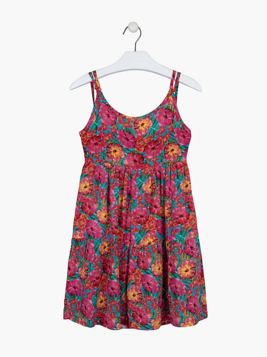 Playsuit Kids Shorts Bermudas Fabric Fuchsia