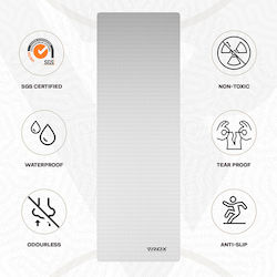 RDX Trainingsmatte Yoga Weiß (183x61x0.6cm) RDX Trainingsmatte Yoga Weiß (183x61x0.6cm)