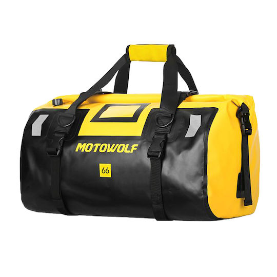 Motowolf Coadă sac Geantă moale pentru motocicletă 66lt în culoarea Negru