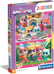 Kids Puzzle Super Kitties for 3++ Years 20pcs Clementoni