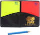 Korbi Football Referee Card Multicolour