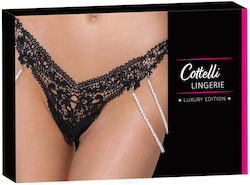 Boss Of Toys Damentasche Sexy String mit Spitze Schwarz