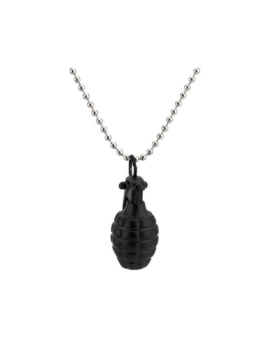 Goldsmith Necklace from Steel Black