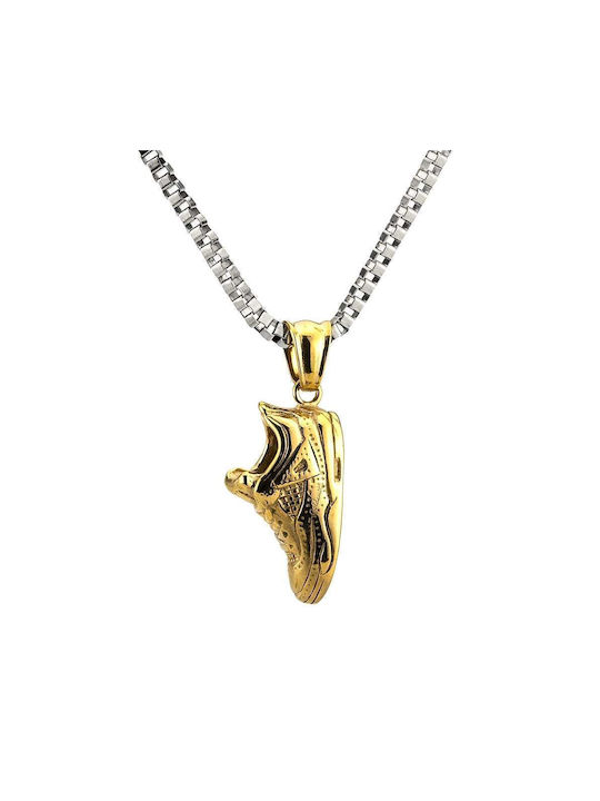 Goldsmith Necklace from Gold Plated Steel