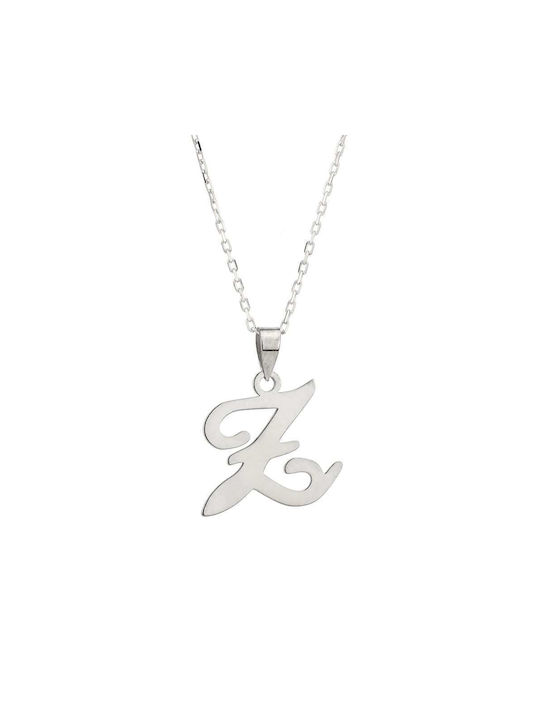 Goldsmith Necklace Monogram from Silver