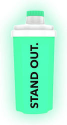 Nano Supps Shaker Πρωτεΐνης 500ml Πλαστικό Πράσινο