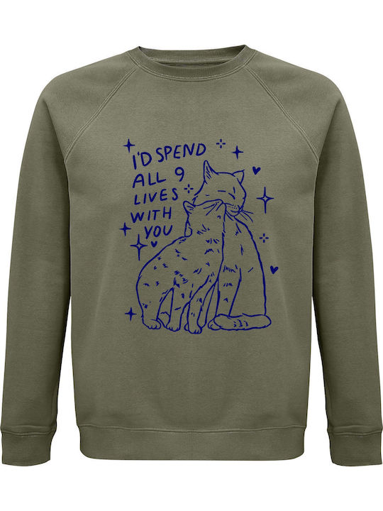 I'll Spend All 9 Lives With You Cat Lovers Swea...