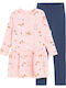 Kids' Set with Pants Winter 2pcs Pink