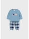 Kids' Set with Pants Winter 2pcs Blue