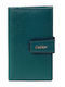 Large Leather Women's Wallet Classic with RFID Turquoise