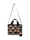 FRNC Women's Bag Shoulder Black/Beige