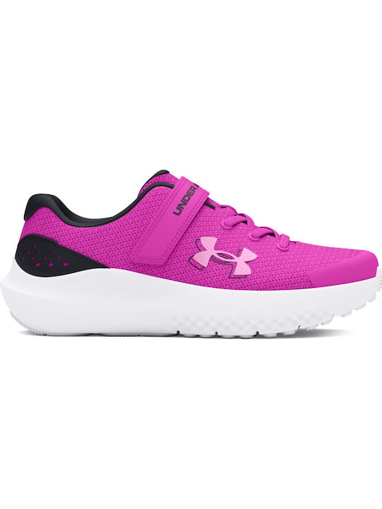 Under Armour Αthletische Kinderschuhe Laufen Surge 4 INF Lila