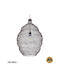GloboStar Kentucky Κρεμαστό Φωτιστικό Μπρούτζινο Πλέγμα με Ντουί E27 41x41x60εκ.