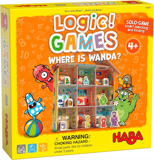Board Game Game Where is Wanda? for 1 Player 4+ Years Old 306807 (EN) Haba