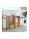 Bibliothek Braun 68.5x32x68.5cm