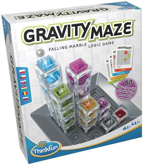 Board Game Gravity Maze for 1 Player 8+ Years Old (PL) Think Fun