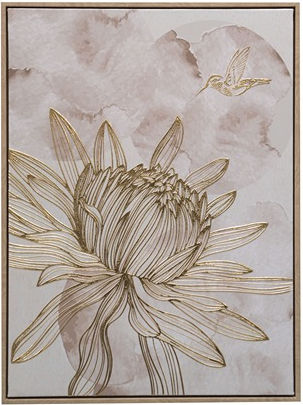 Zen Collection Painting on Canvas 45x60cm