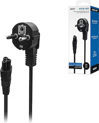 NOD Schuko - IEC C5 Kabel 2m Schwarz NOD Schuko - IEC C5 Kabel 2m Schwarz