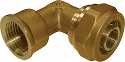 GVS Pipe Elbow Fitting Brass Female 06200