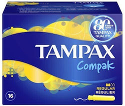 Tampax Ταμπόν Compak Regular 16τμχ