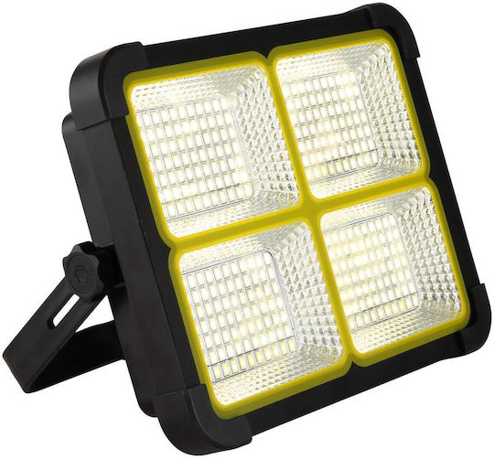 Globo Lighting Στεγανός Ηλιακός Προβολέας LED 30W Φυσικό Λευκό 4000K IP44