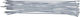 Uncle George Kabelbinder Kunststoff 350mmx4.8mm in Transparent Farbe (100Stück) (03.05.02-0004-350x4.8mm)