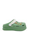 Twingo Damen Clogs Grün