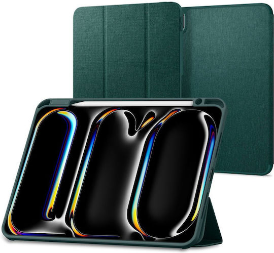 Spigen Urban Fit Flip Cover Πράσινη (iPad Pro 2024 11")