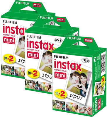 Fujifilm Farbe Instax Mini (60 Aufnahmen)