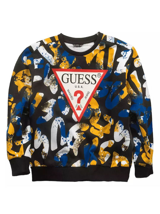 Guess Hanorac pentru copii Black