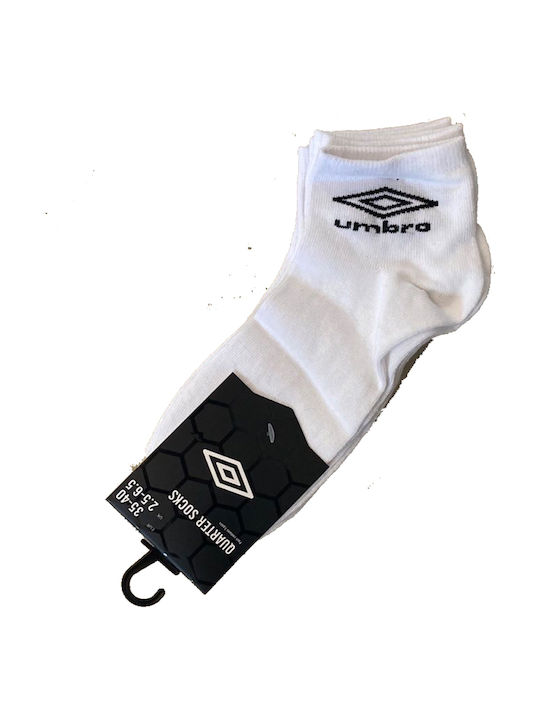 Umbro Αθλητικές Κάλτσες Λευκές