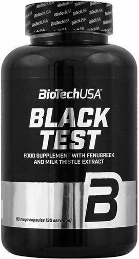 Biotech USA Black Test Supplement for Workout & Testosterone Boost 90 caps