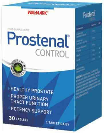 Walmark Prostenal Control Συμπλήρωμα για την Υγεία του Προστάτη 30 ταμπλέτες