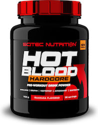 Scitec Nutrition Hot Blood Hardcore 700 g Guarana